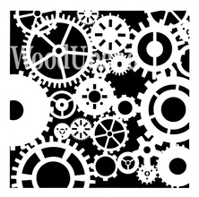 STEAMPUNK FLAIR STENCIL